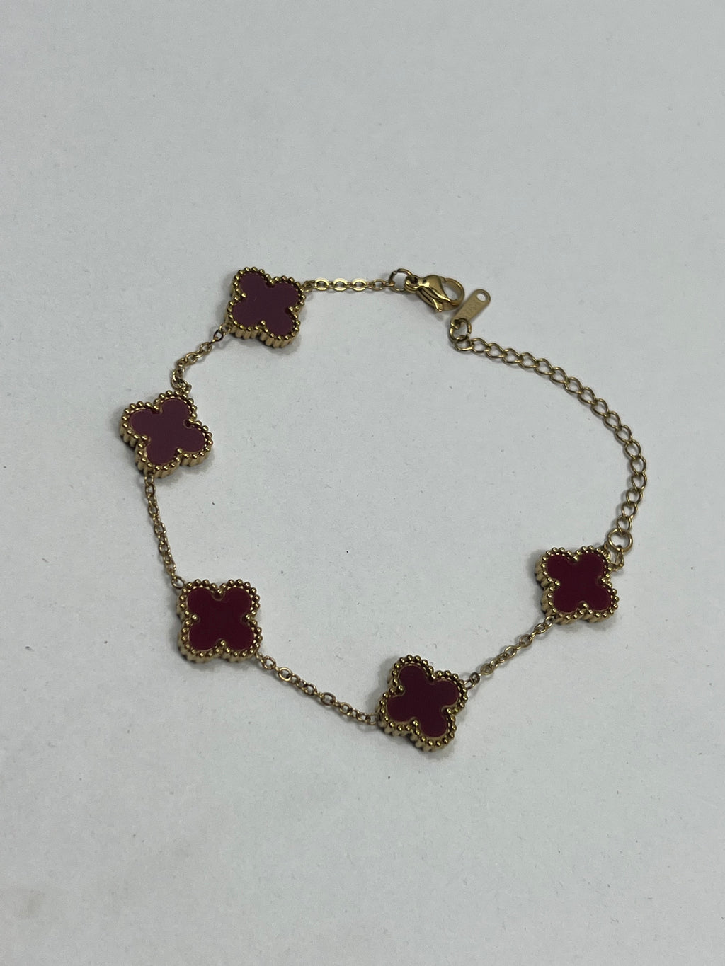 Brun Diana Fyrklöver Armband