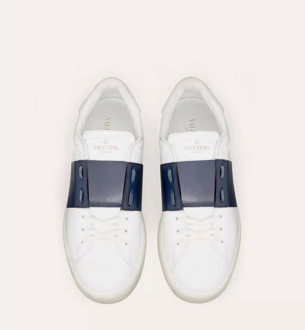 Valentino Calfskin Open Sneaker