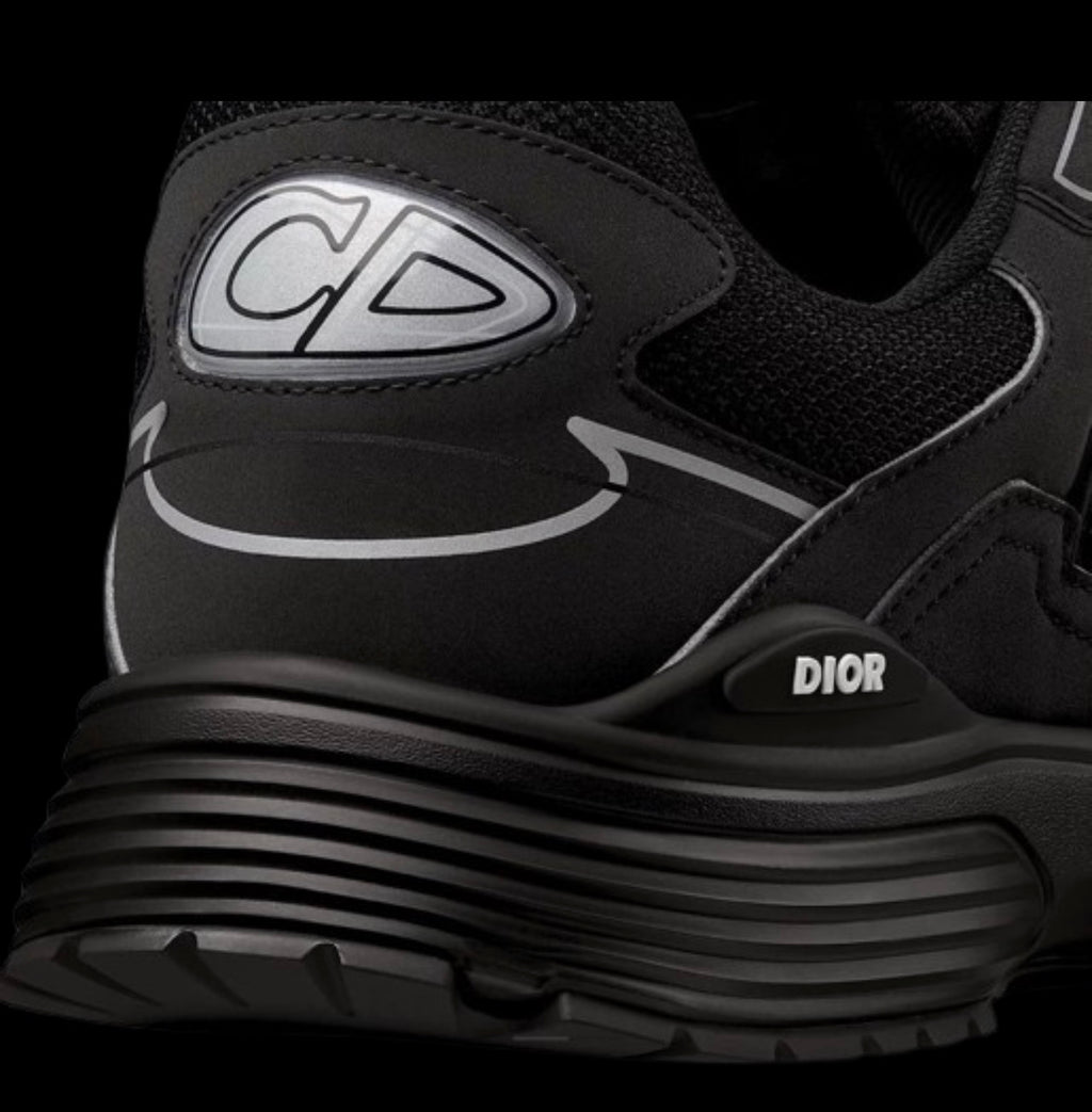 Dior B30 Black Mesh Sneakers