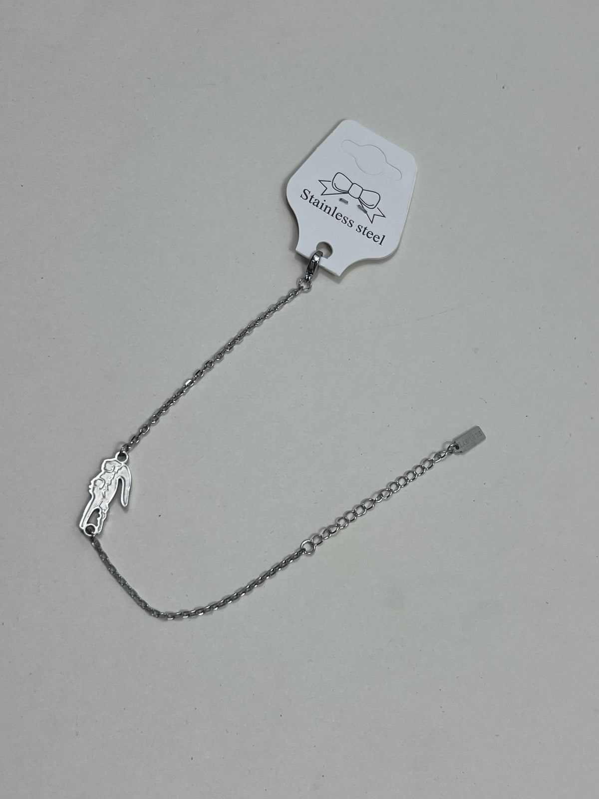 Silver Lacoste Armband